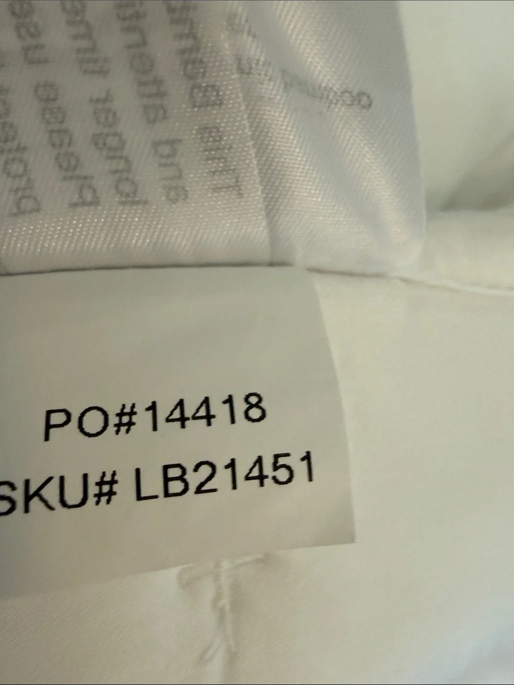 Quince Bamboo Dream Quilt – Full/Queen – White – No Shams
